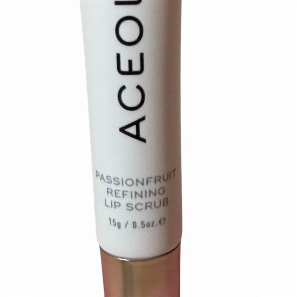 Aceology Passionfruit Refining Lip Scrub Exfoliating Smoothing FULL SIZE
